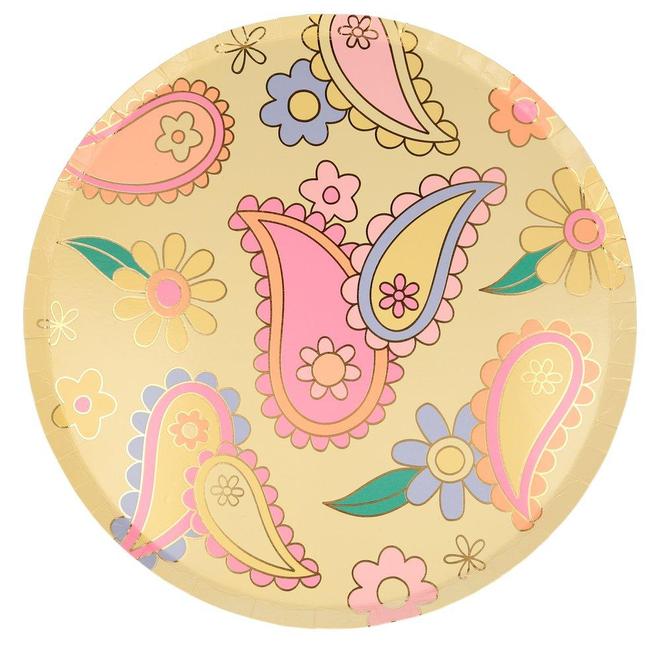 Psychedelic 60s Dinner Plates