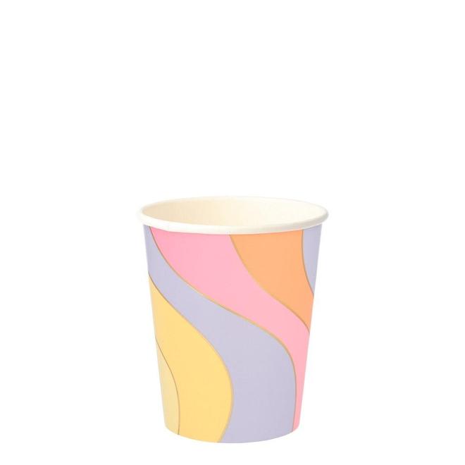 Psychedelic 60s Party Cups