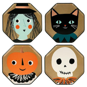 Vintage Halloween Side Plates (set of 8)