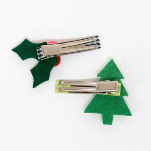 Festive Icon Hair Clips