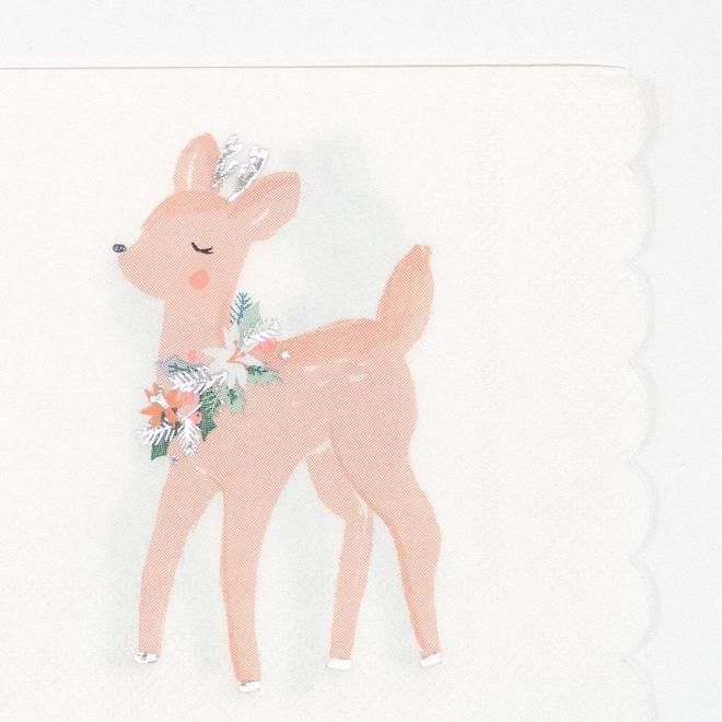 Pastel Deer Napkins