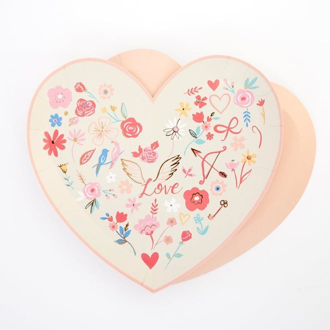 Valentine Heart Die Cut Plates