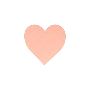 Pink Tone Small Heart Napkins