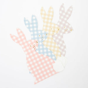 Gingham Bunny Napkins