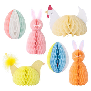 Easter Honeycomb Decorations