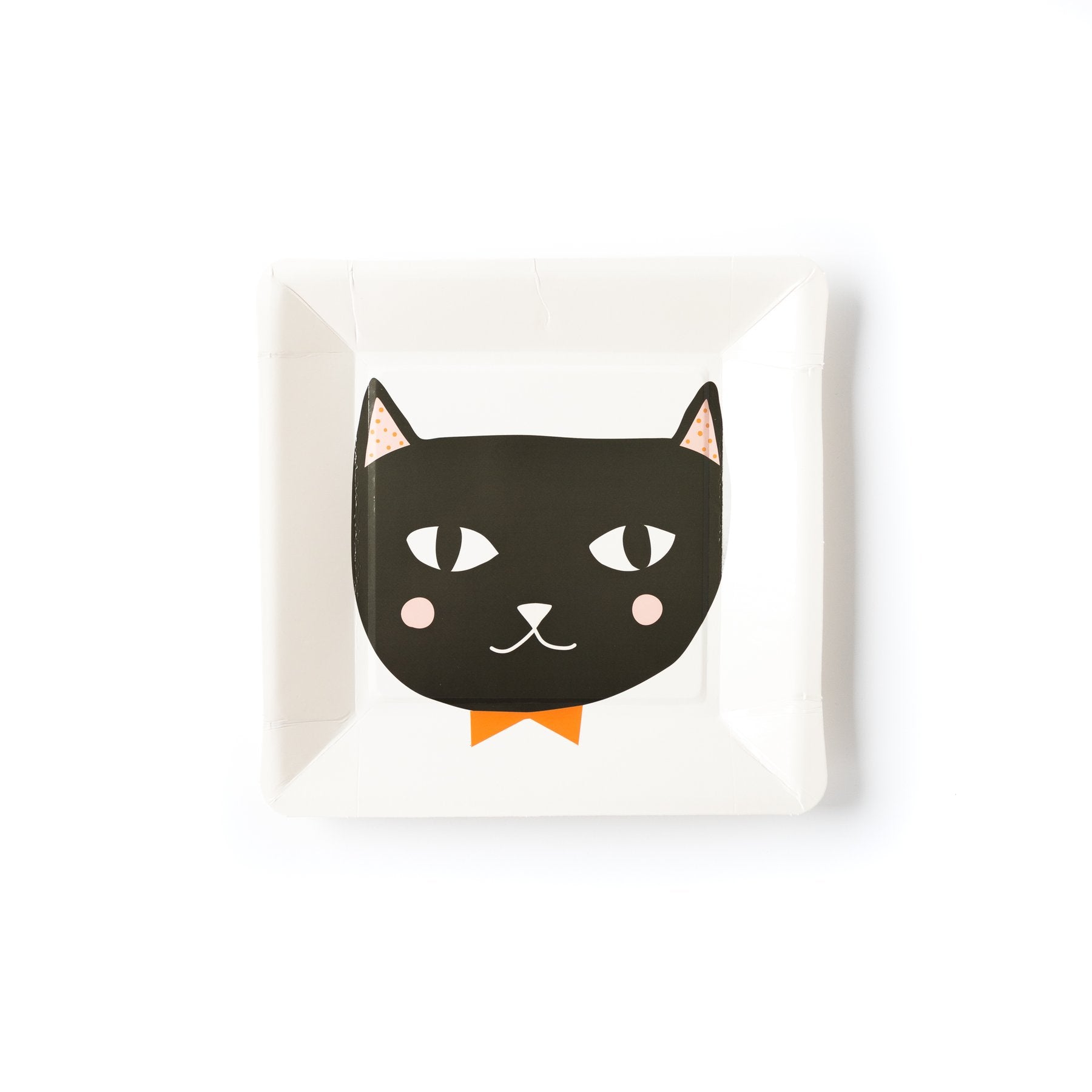 Halloween Cat Plates