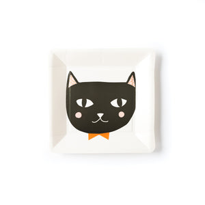 Halloween Cat Plates