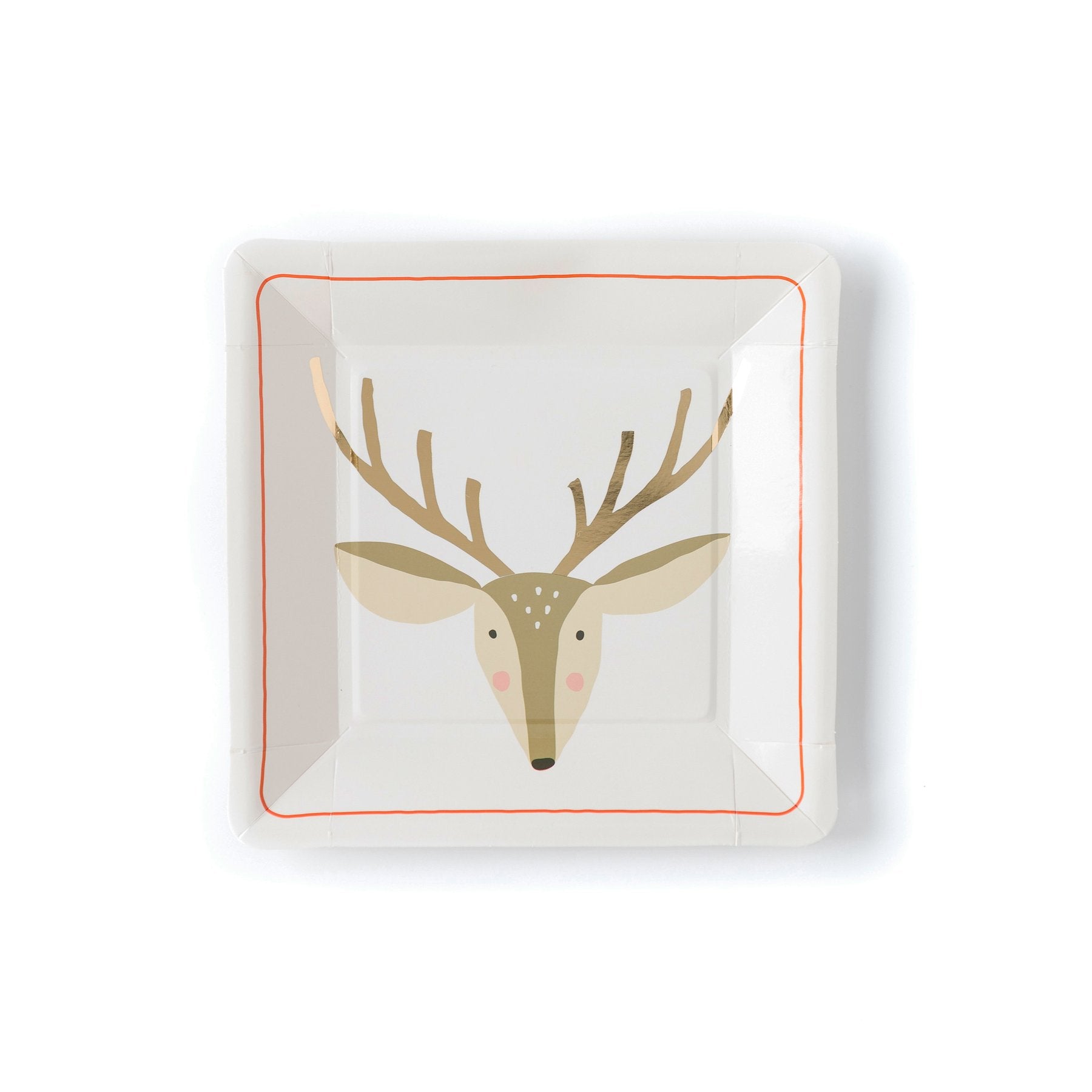 Holiday Deer Plate