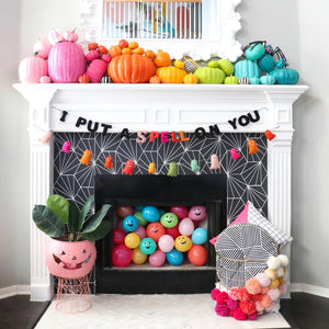 I Put a Spell on You Felt Halloween Garland