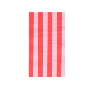 Blush & Cherry Lines Dinner Napkins