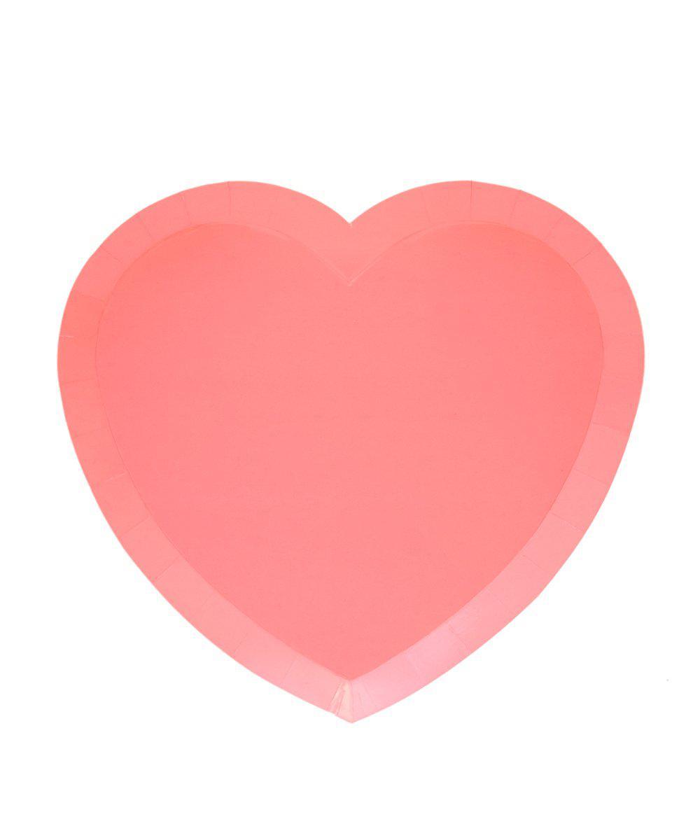 I Heart Neon Plates