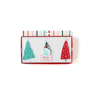 Whimsical Christmas Trees Banner