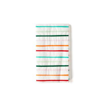 Fa La La Bright Striped Whimsical Dinner Napkins