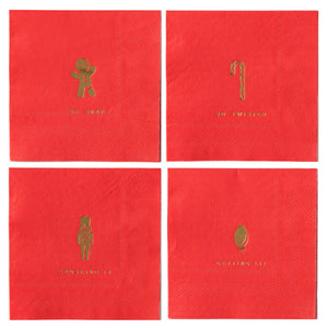 Holiday Cocktail Napkins