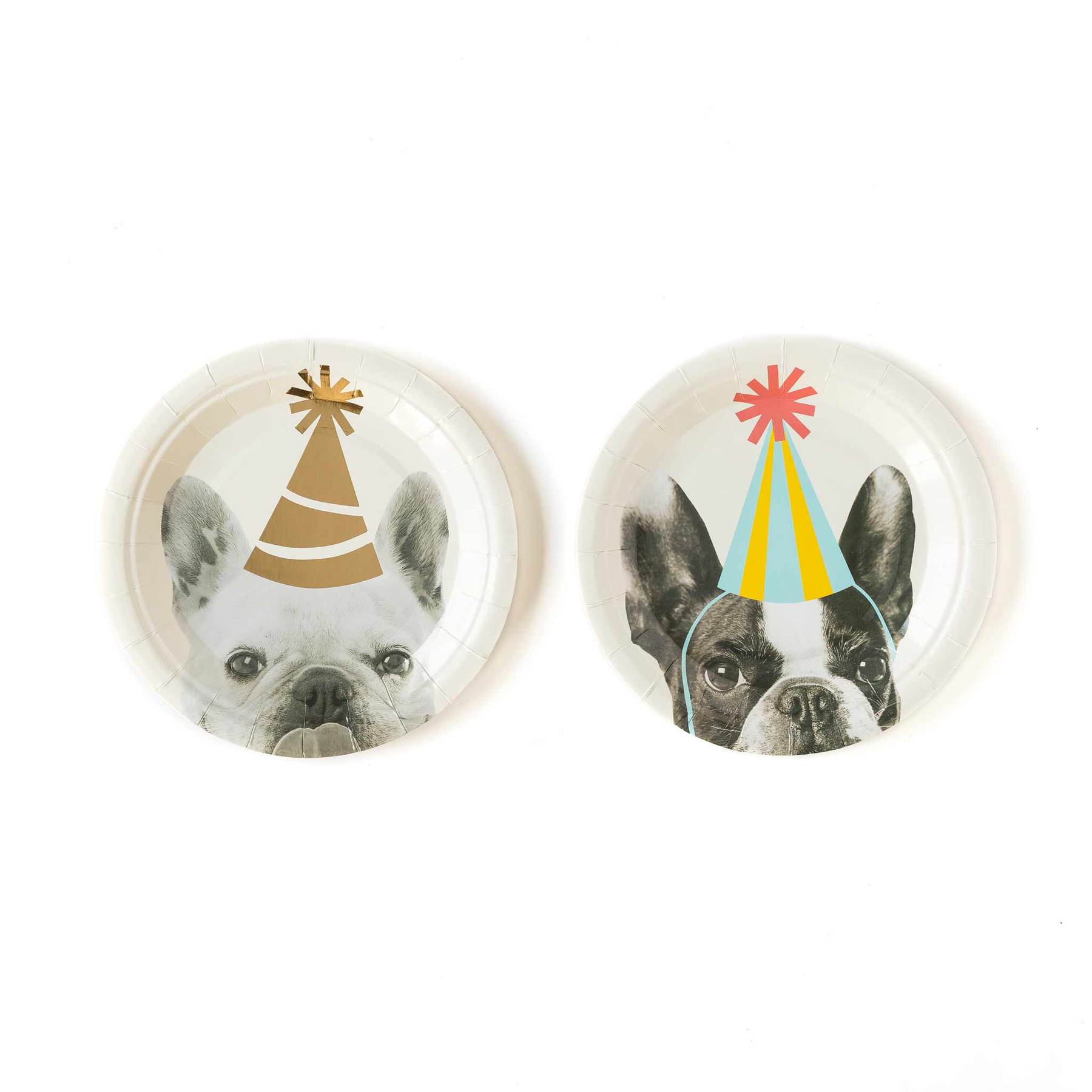 Party Animals Dog 7" Plates