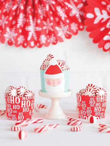 Ho Ho Ho Santa Baking Cups