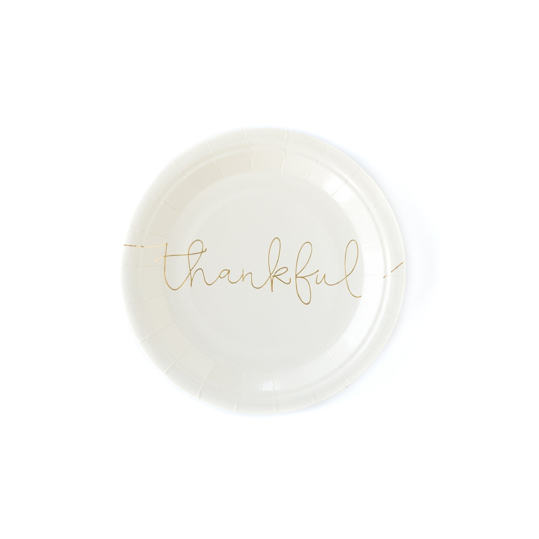 Thankful/Grateful 7" Plate Set