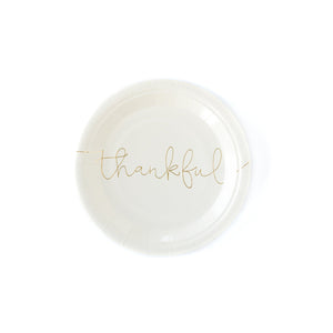 Thankful/Grateful 7" Plate Set