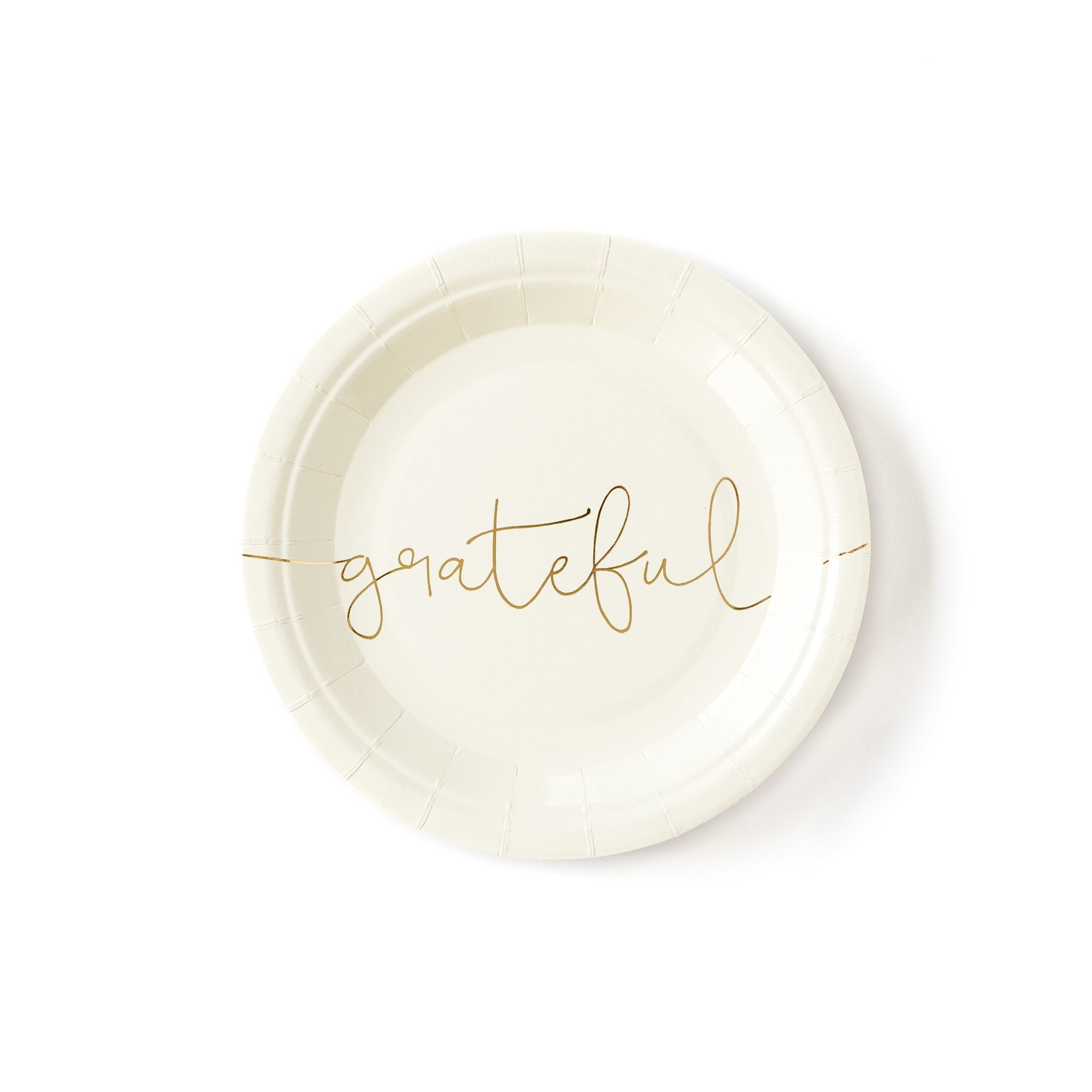 Thankful/Grateful 7" Plate Set