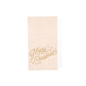 Blush Merry Christmas Napkins