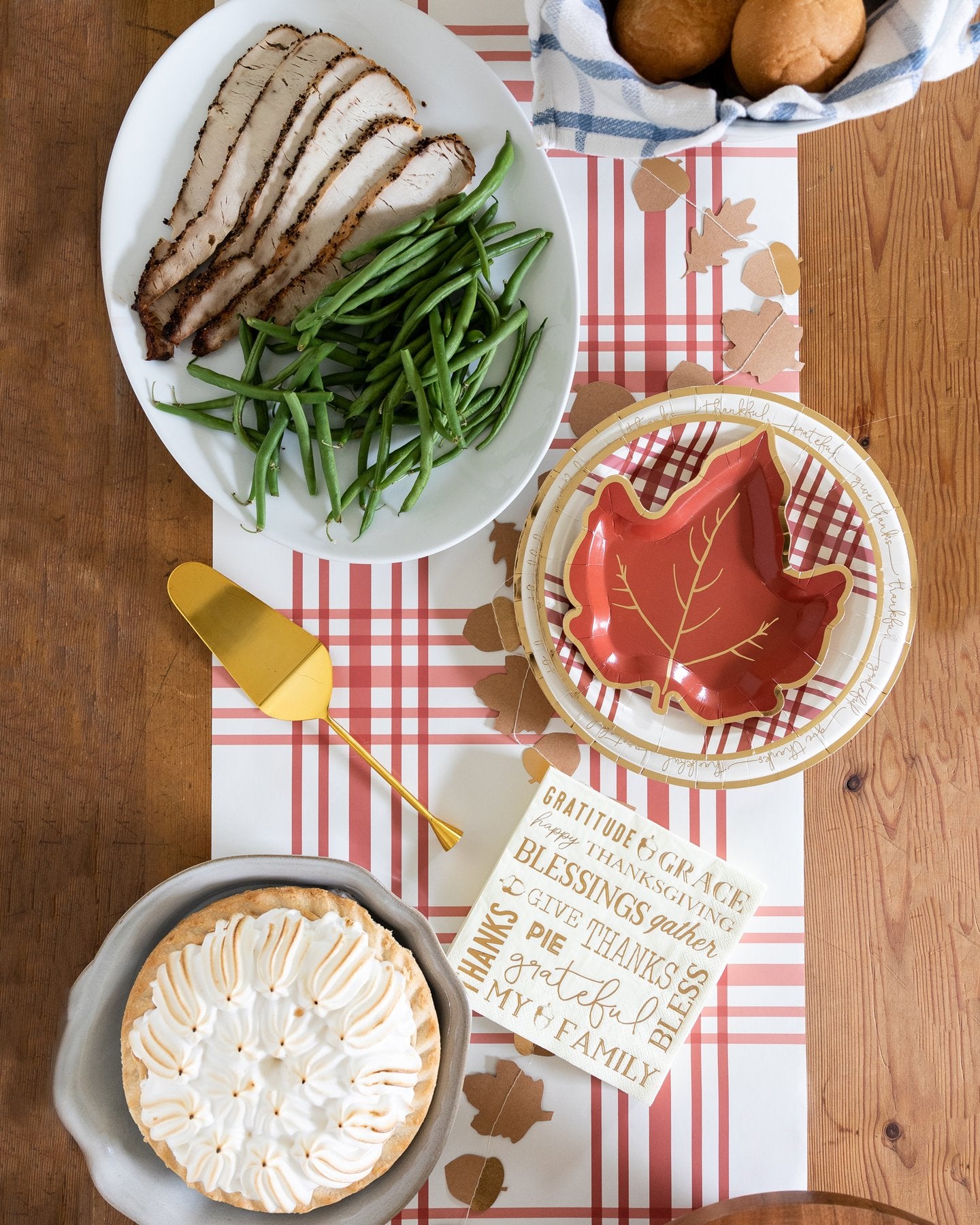 Harvest Plaid Table Runner