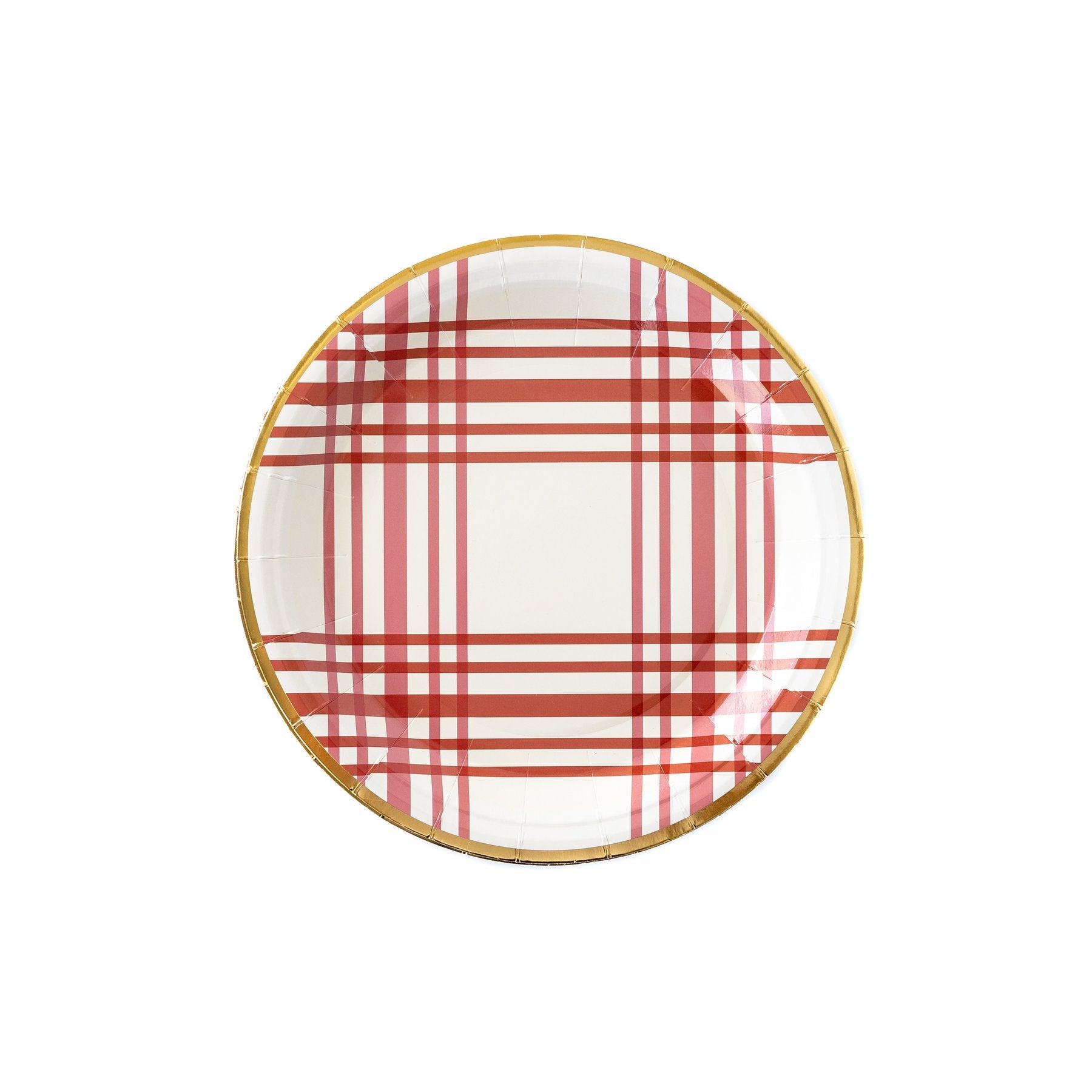 Harvest Plaid 9" Plates