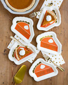 Pie Shaped 7" Plate Set