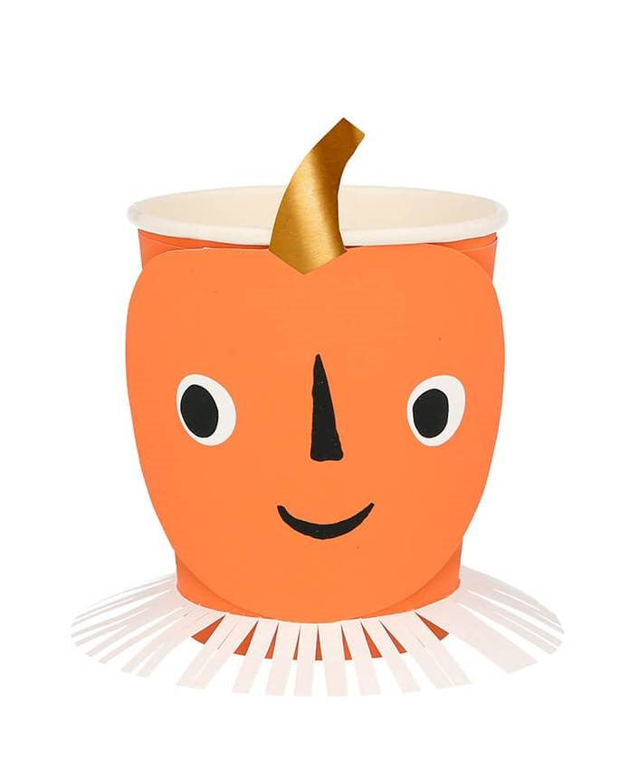 Vintage Halloween Cups (Set of 8)