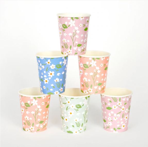 Ditsy Floral Cups