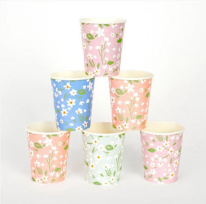 Ditsy Floral Cups