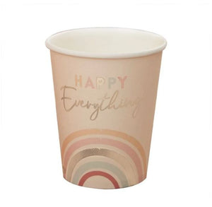 Happy Everything Boho Rainbow Cups