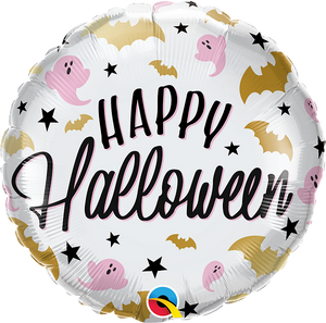 Halloween Glam Bats & Ghosts Balloon