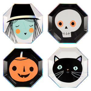 Spooky Halloween Plates