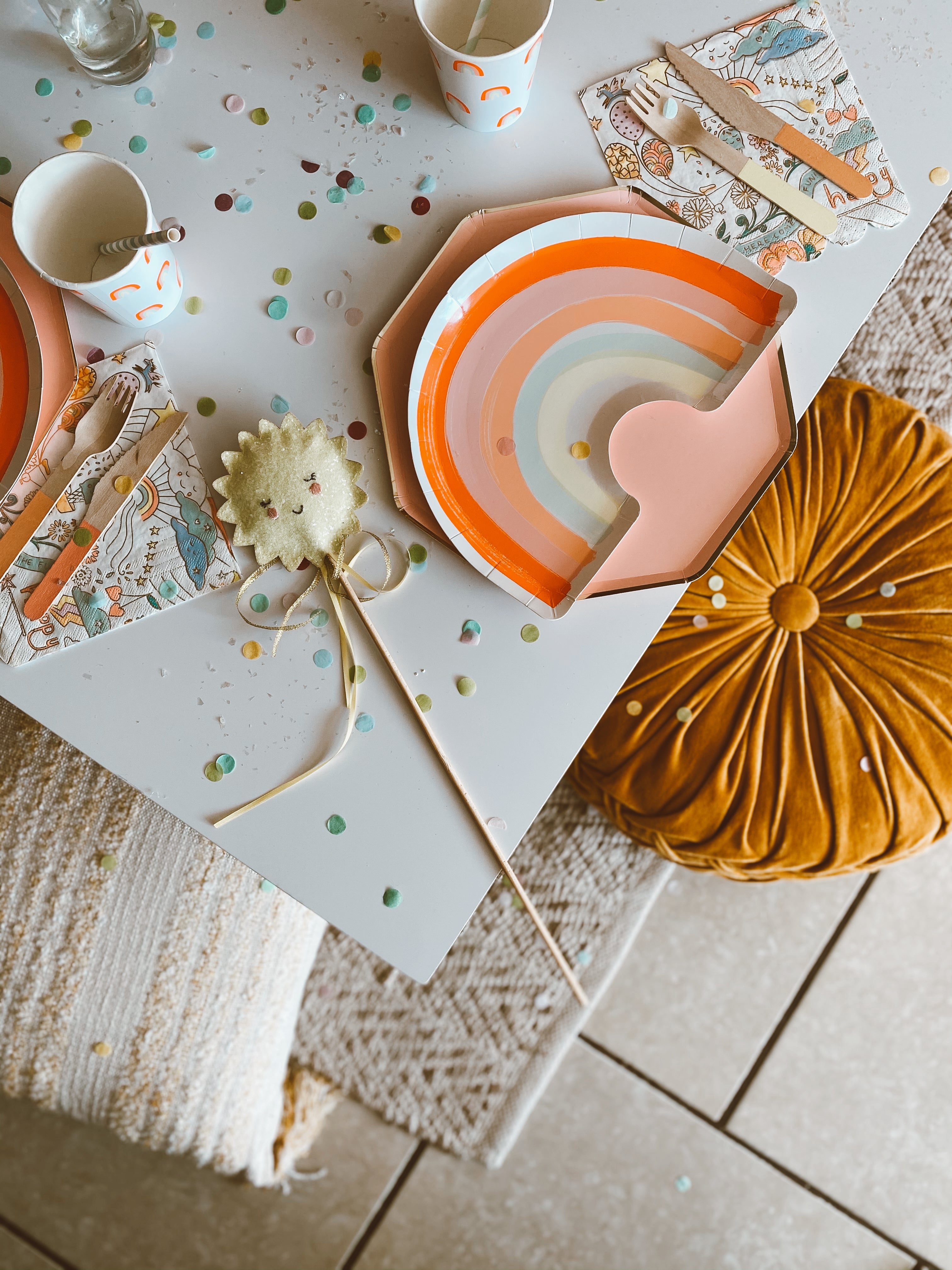 Rainbow Napkins