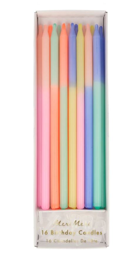 Multi Color Block Candles