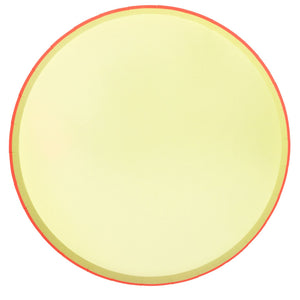 Pastel Neon Edge Dinner Plates