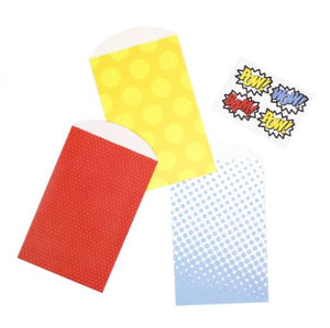 Comic Pop Treat Bags