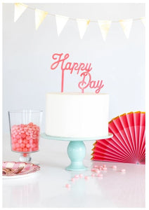 Happy Day Cake Topper