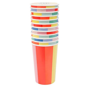 Color Wheel Highball Cups