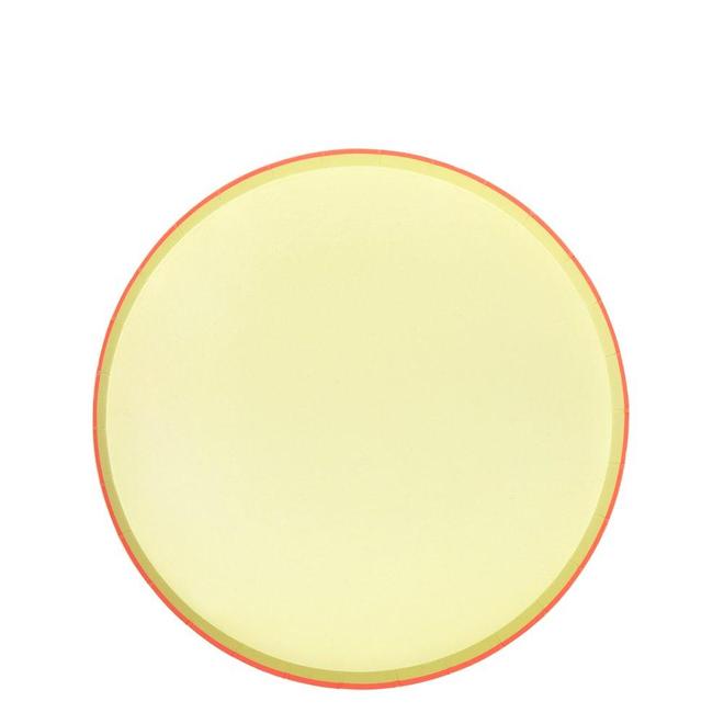 Pastel Neon Edge Side Plates